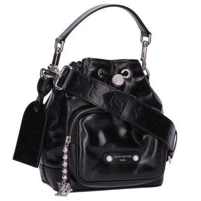 LOUISVUITTON Noe Cargo Leather 2WAY Bag Black