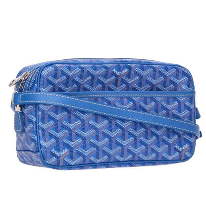 GOYARD Cup Vert PM PVC Coated Canvas Shoulder Bag Size PM