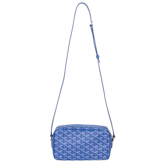 GOYARD Cup Vert PM PVC Coated Canvas Shoulder Bag Size PM