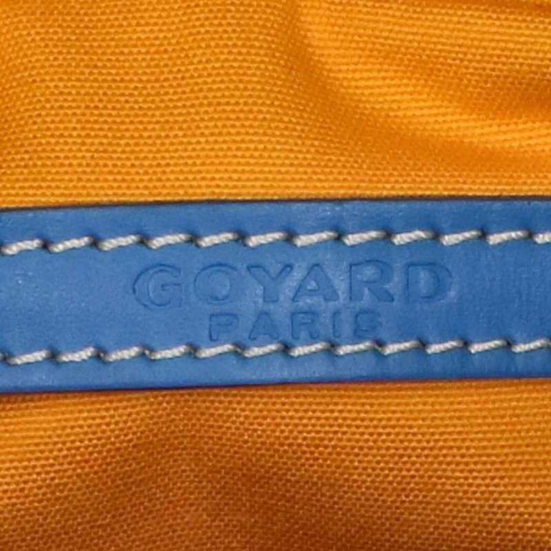 GOYARD Cup Vert PM PVC Coated Canvas Shoulder Bag Size PM