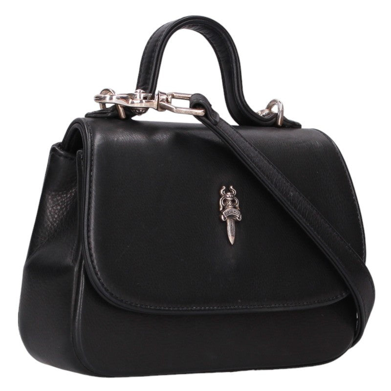 Chrome Hearts Dagger 2-Way Bag Black/Silver Size ONE SIZE