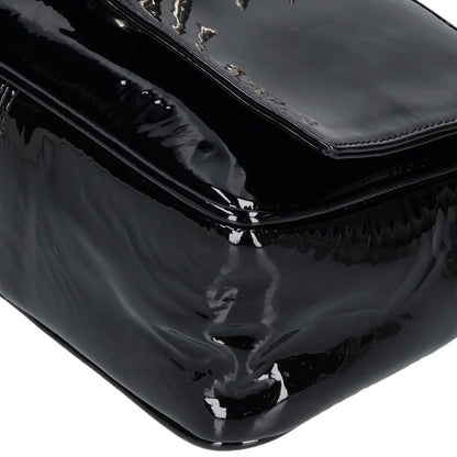 Chrome Hearts Spike Patent Leather Bag Black Size ONE SIZE