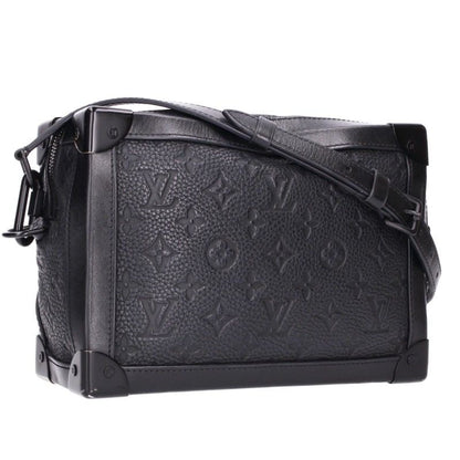LOUISVUITTON Monogram Soft Trunk Bag Black Size ONE SIZE