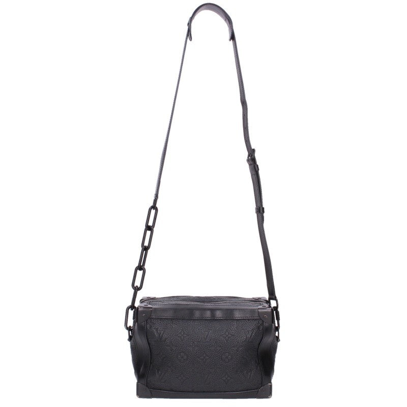 LOUISVUITTON Monogram Soft Trunk Bag Black Size ONE SIZE