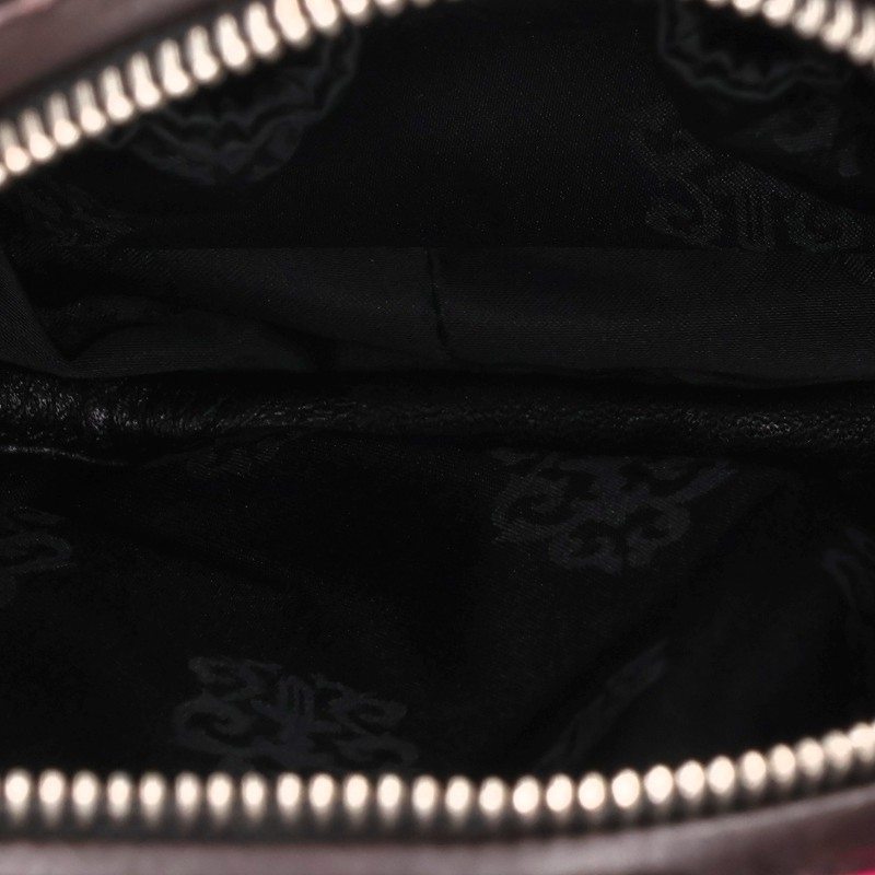 Chrome Hearts Leather Filigree Patch Taka Mini Shoulder Bag