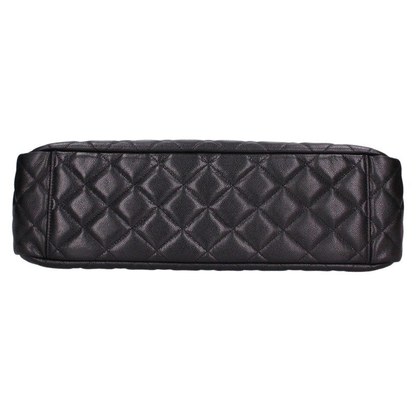 CHANEL Jumbo Matelasse Caviar Skin Bag Black/Gold Size 40