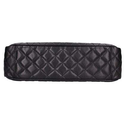 CHANEL Jumbo Matelasse Caviar Skin Bag Black/Gold Size 40