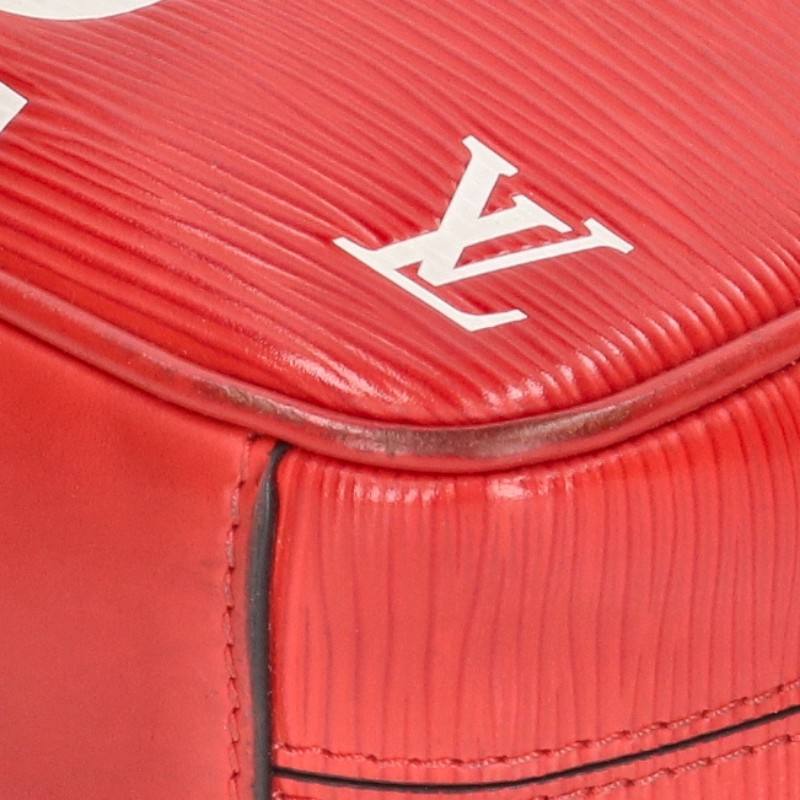 SUPREME LOUISVUITTON FW17 LV Danube PM Bag Red/White Size PM
