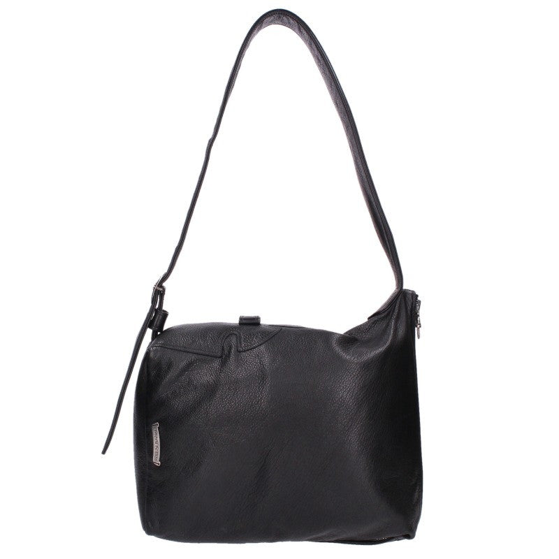 Chrome Hearts LELO SM Cross Patch Leather Shoulder Bag