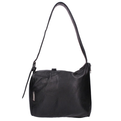 Chrome Hearts LELO SM Cross Patch Leather Shoulder Bag