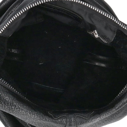 Chrome Hearts LELO SM Cross Patch Leather Shoulder Bag
