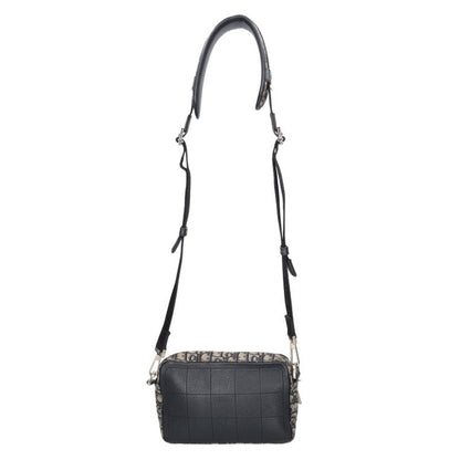 DIOR Oblique Shoulder Bag Navy Size ONE SIZE