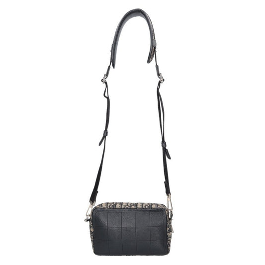 DIOR Oblique Shoulder Bag Navy Size ONE SIZE