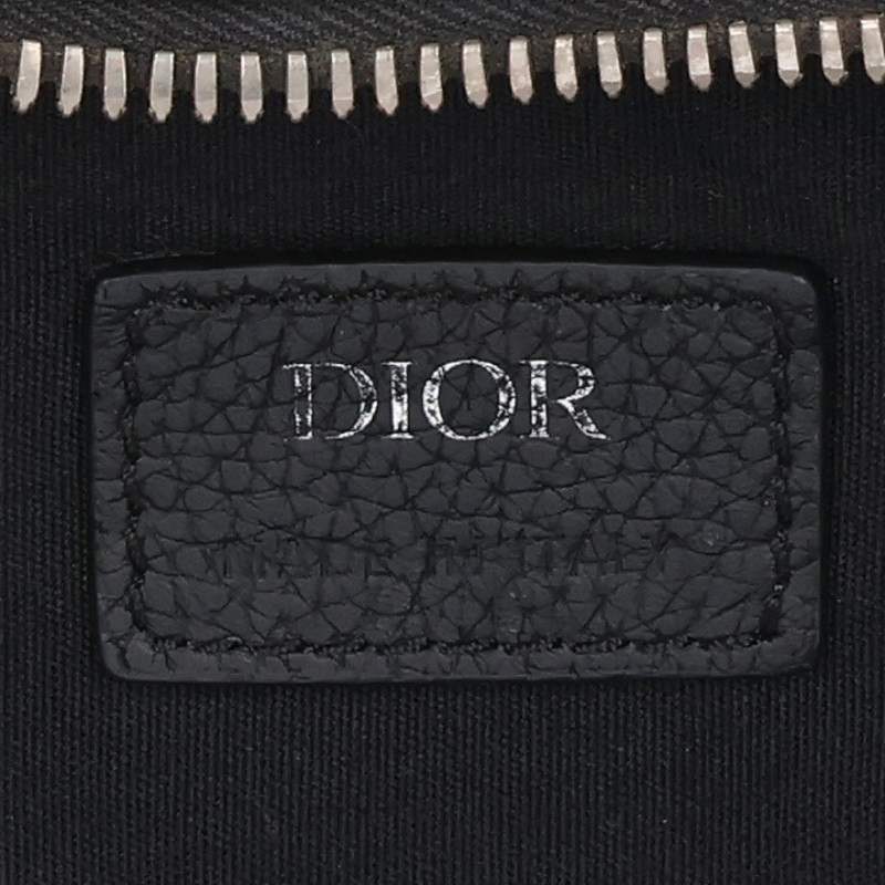DIOR Oblique Shoulder Bag Navy Size ONE SIZE