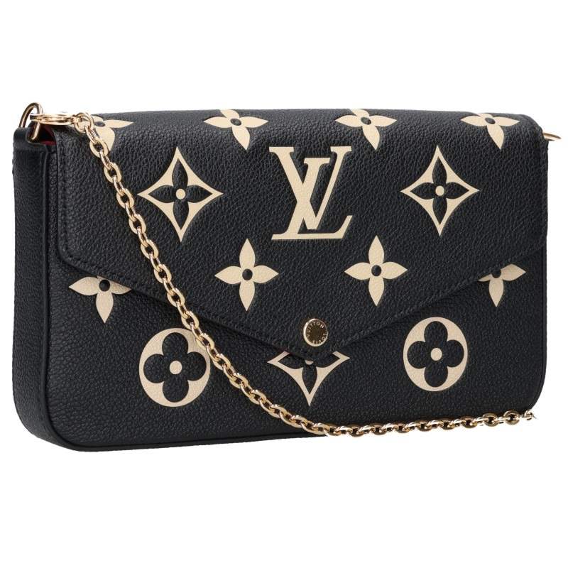 LOUISVUITTON Pochette Félicie Wallet Black Shoulder Bag Size ONE SIZE