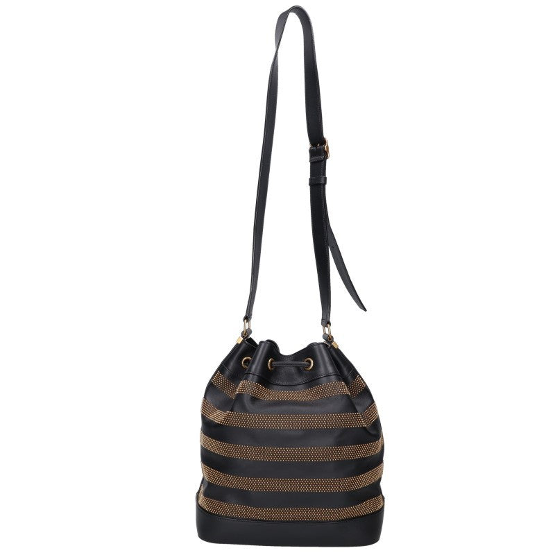 SAINT LAURENT PARIS 617180 Studded 2WAY Shoulder Bag