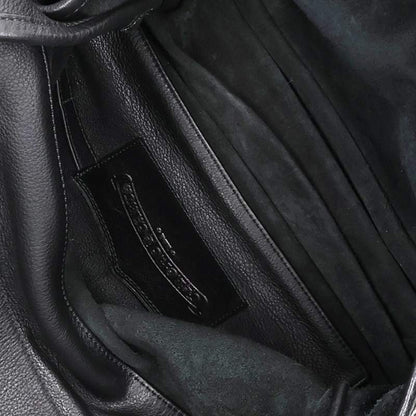 Chrome Hearts Cemetery Patch Gunslinger Leather Shoulder Bag