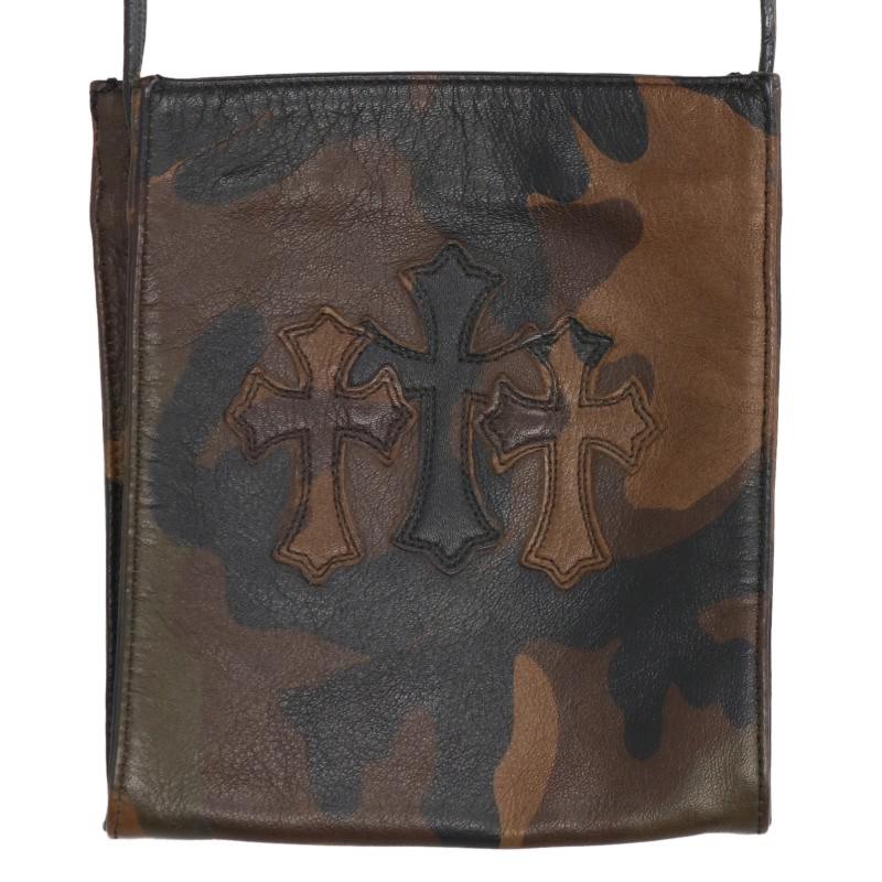 Chrome Hearts Square Pocket 3 Cross Patch Shoulder Bag