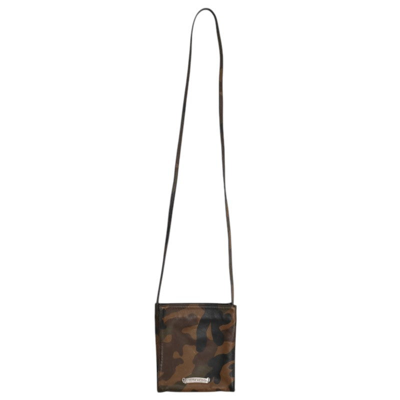 Chrome Hearts Square Pocket 3 Cross Patch Shoulder Bag