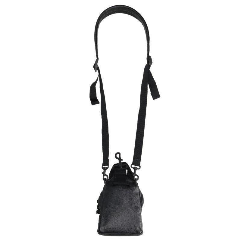 BALENCIAGA Explorer Leather Mini Shoulder Bag Black
