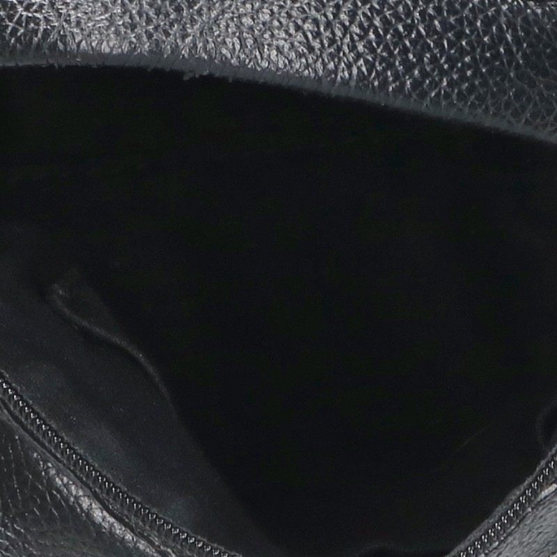 BALENCIAGA Explorer Leather Mini Shoulder Bag Black