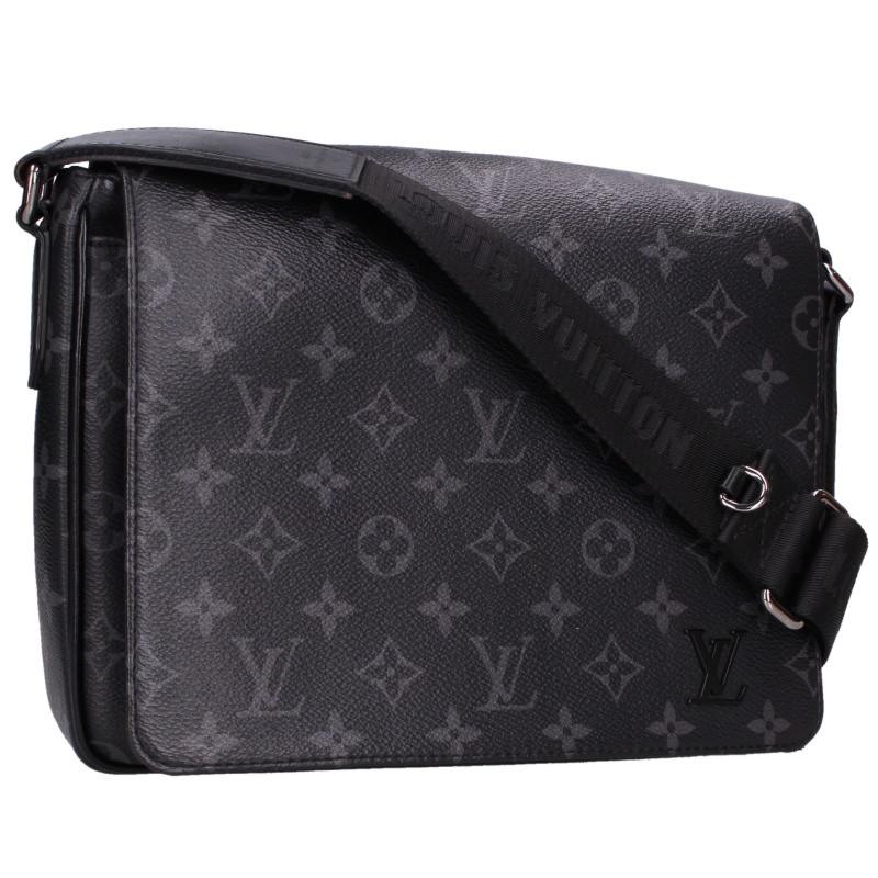 LOUISVUITTON M46255 District PM NV3 Shoulder Bag Black