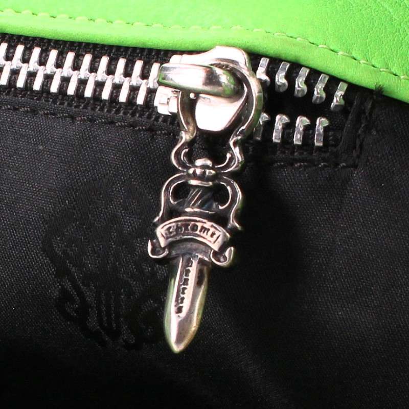 Chrome Hearts DARLIN RICHIE Spike Embellished Bag Green