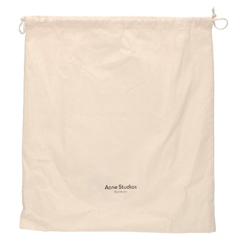 ACNE STUDIOS Black Leather Camero Shoulder Bag Size UNI