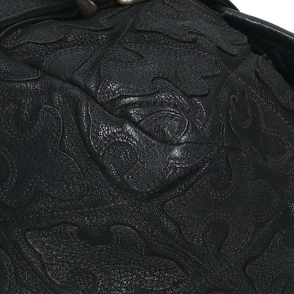 Chrome Hearts G BENDER Flare Patch Leather Shoulder Bag