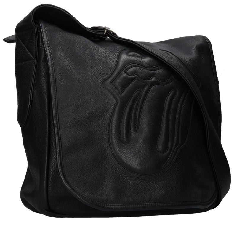 Chrome Hearts BAG-MAIL Lip & Tongue Leather Patch Bag