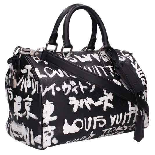 LOUISVUITTON Speedy P9 Scribble Graffiti Monogram Bag