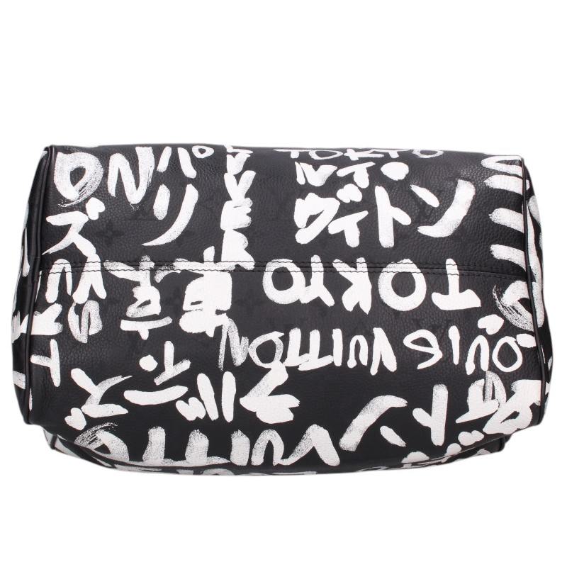 LOUISVUITTON Speedy P9 Scribble Graffiti Monogram Bag