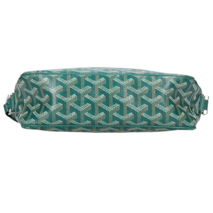 GOYARD Cap Vert PM PVC Coated Leather Bag Green Size PM