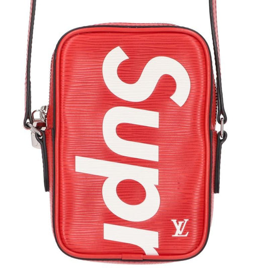 SUPREME LOUISVUITTON 17AW LV Danube PPM Bag Red Size PPM