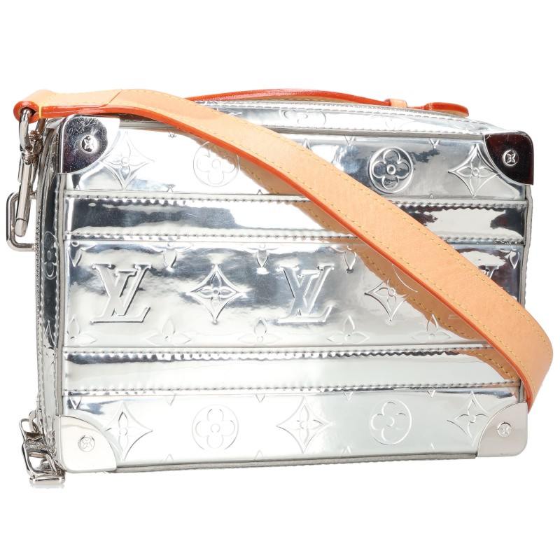 LOUISVUITTON Monogram Mirror Soft Trunk Bag Silver