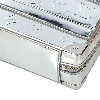 LOUISVUITTON Monogram Mirror Soft Trunk Bag Silver