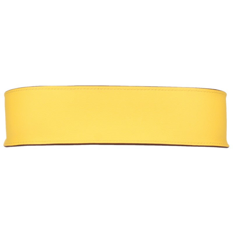 HERMES Gypsiere Mini Swift Jaune Naple Shoulder Bag