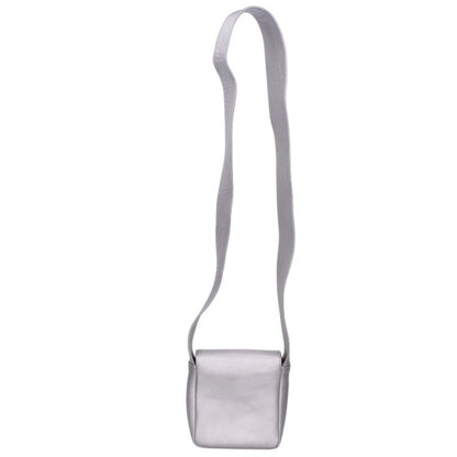 Chrome Hearts HOT POT Cross Ball Button Leather Bag Silver