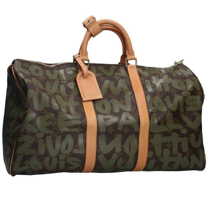 LOUISVUITTON Keepall 50 Monogram Graffiti Bag Size ONE SIZE
