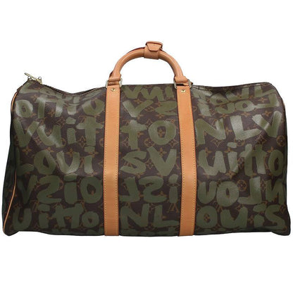LOUISVUITTON Keepall 50 Monogram Graffiti Bag Size ONE SIZE