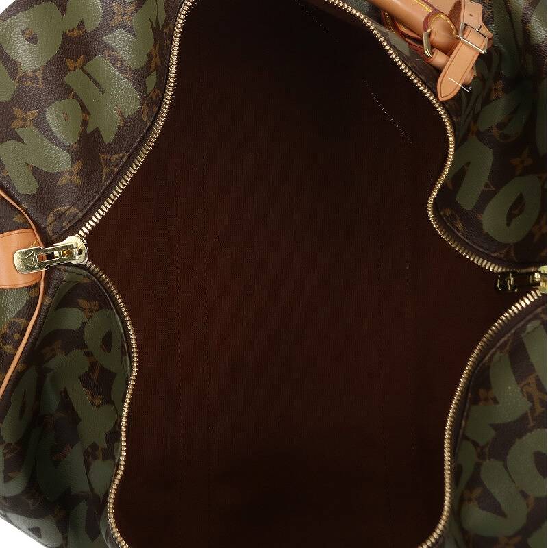 LOUISVUITTON Keepall 50 Monogram Graffiti Bag Size ONE SIZE