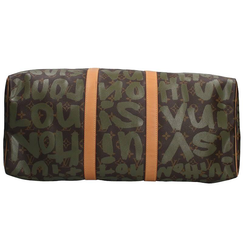 LOUISVUITTON Keepall 50 Monogram Graffiti Bag Size ONE SIZE