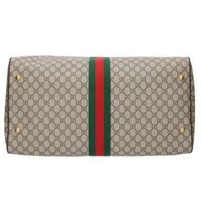 GUCCI GG Supreme 2WAY Boston Bag Brown Size ONE SIZE