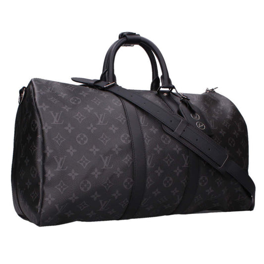 LOUISVUITTON Monogram Eclipse Keepall Size ONE SIZE