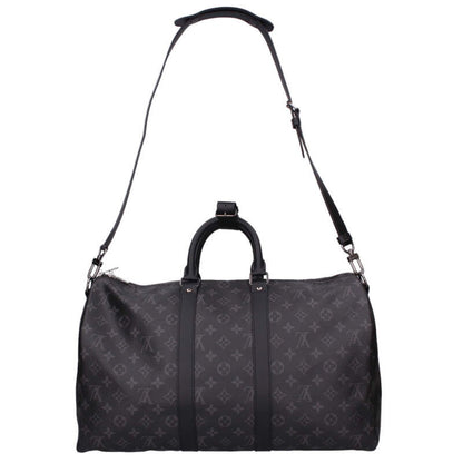 LOUISVUITTON Monogram Eclipse Keepall Size ONE SIZE