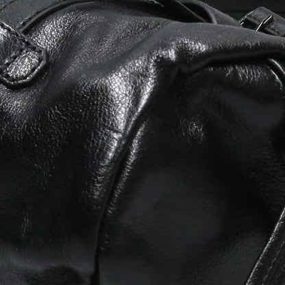 GUCCI Double G Small Duffle Boston Bag Black Size ONE SIZE