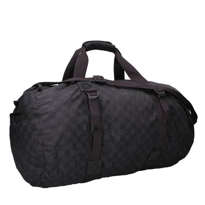 LOUISVUITTON Damier Adventure Boston Bag Black Size ONE SIZE