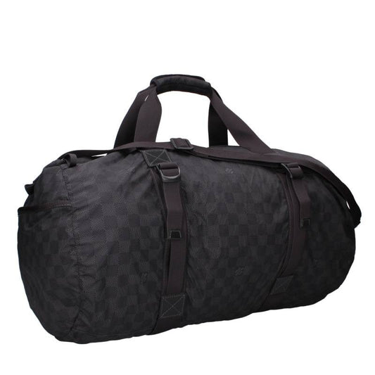 LOUISVUITTON Damier Adventure Boston Bag Black Size ONE SIZE