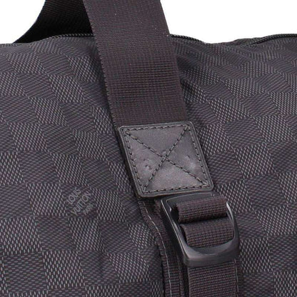 LOUISVUITTON Damier Adventure Boston Bag Black Size ONE SIZE