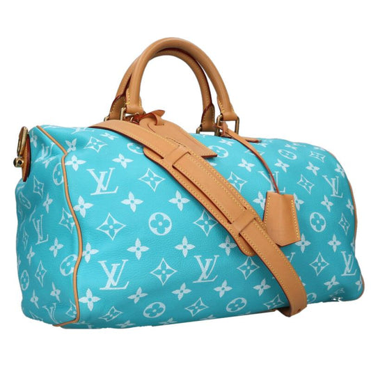 LOUISVUITTON Speedy P9 Monogram Leather Bag Multi Size 40